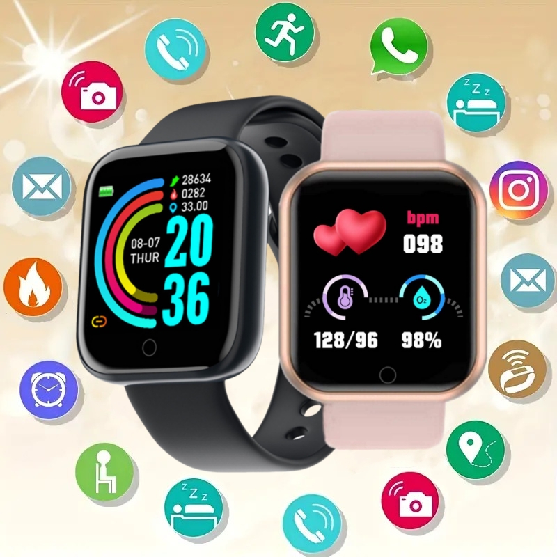Smartwatch Watches Digital - Smart Watch Message Remind Music Control