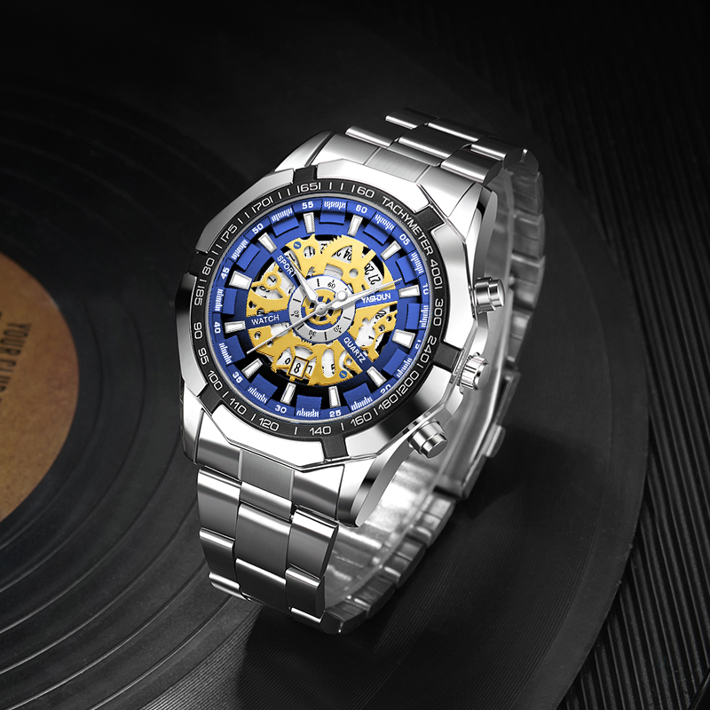 Smartwatch Casual Watches For Men - Luxury Fashion Skeleton Watch for Men
