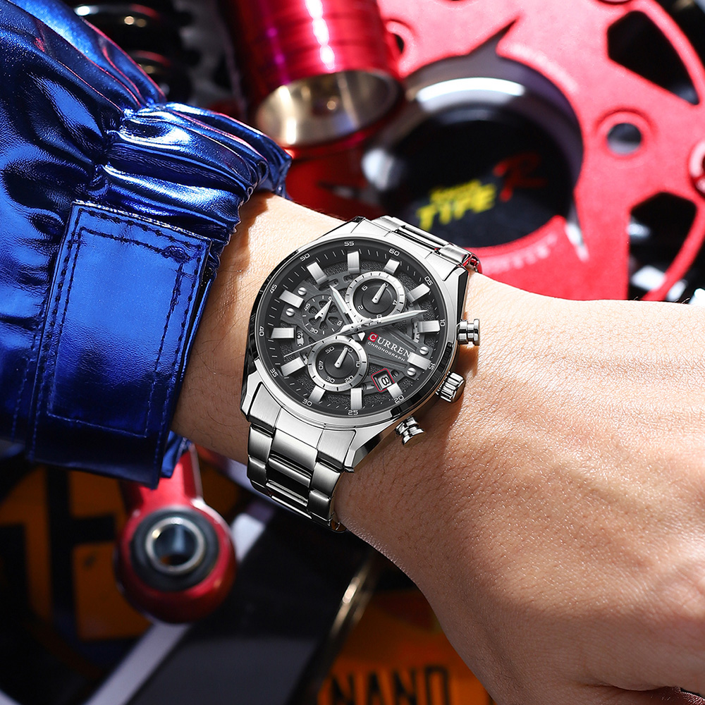 Smartwatch Casual Watches For Men - CURREN 8495 Men Watch Waterproof watch