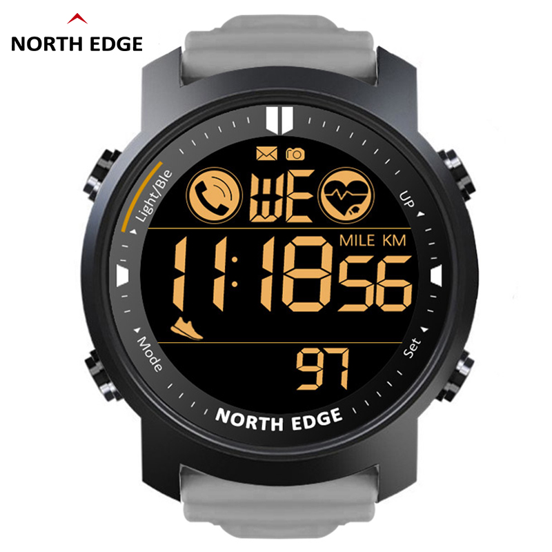 Smartwatch Professional Watches For Men - NORTH EDGE Smart Watch Men Heart