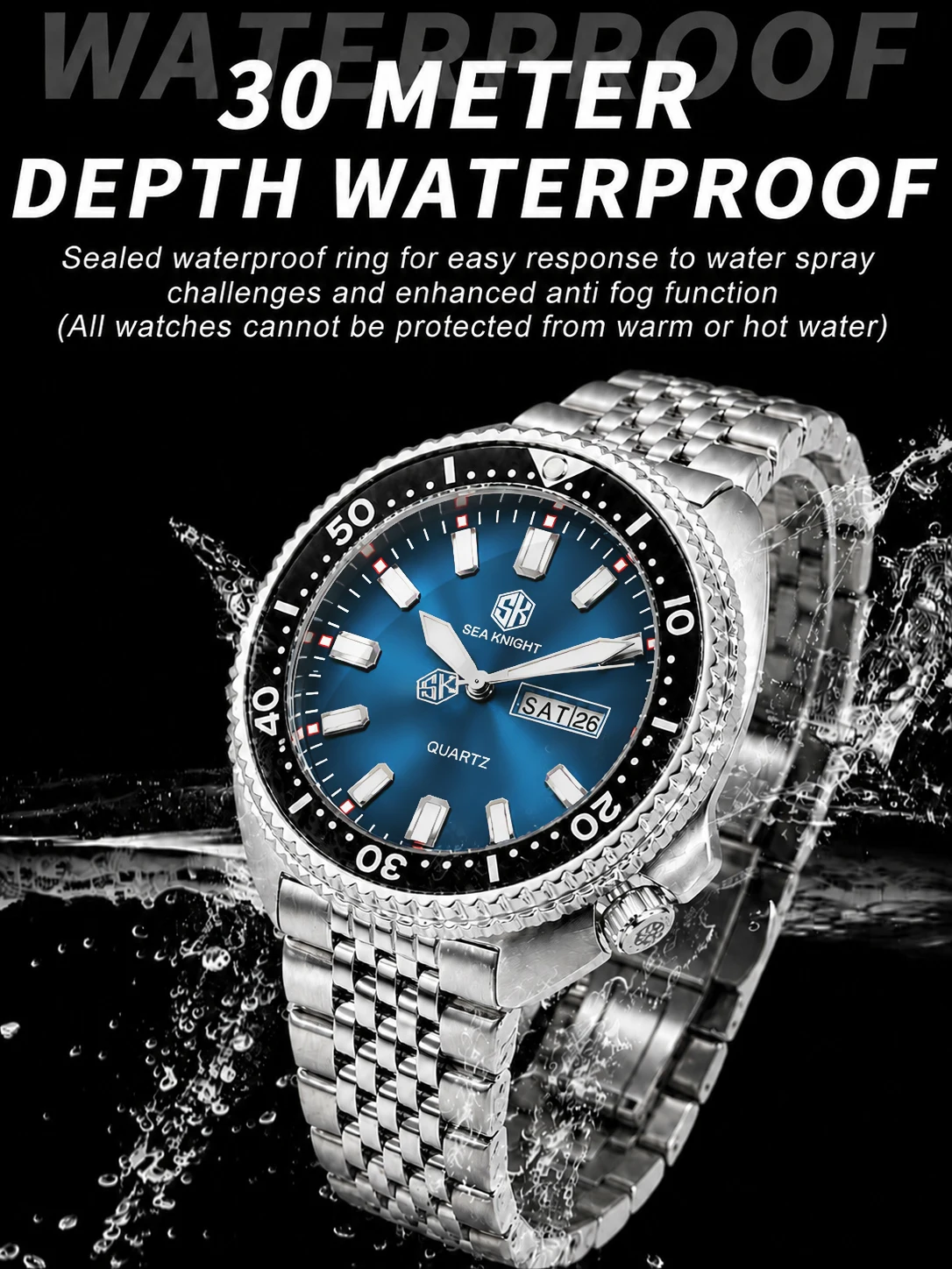 SEA KNIGHT New Luxury Business - Smartwatch Casual Watches For Men 评论和价格