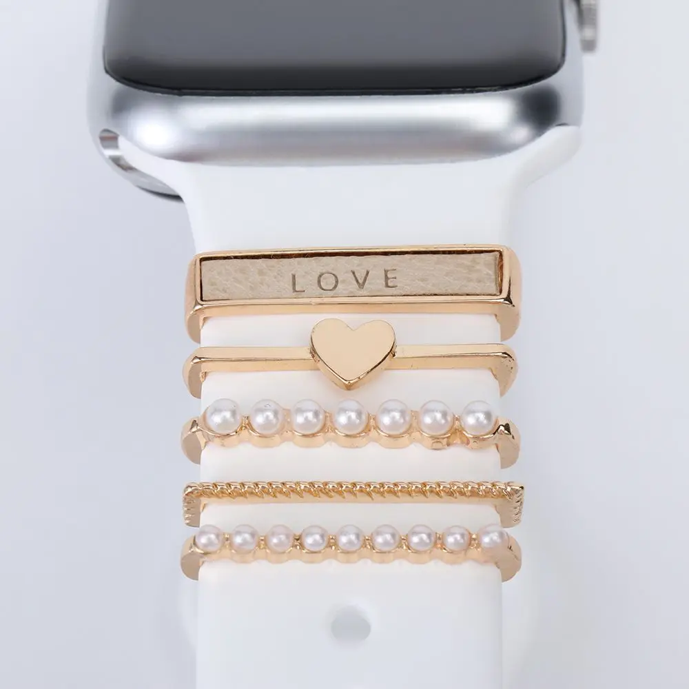 For Apple Watch Band Metal Cha - Smartwatch Ring Watches 评论和价格