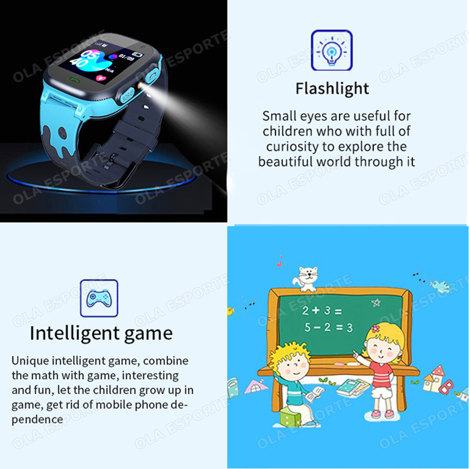 New Kids Smart Watch Child HD  - Smartwatch Watches Gift For Boys 评论和价格