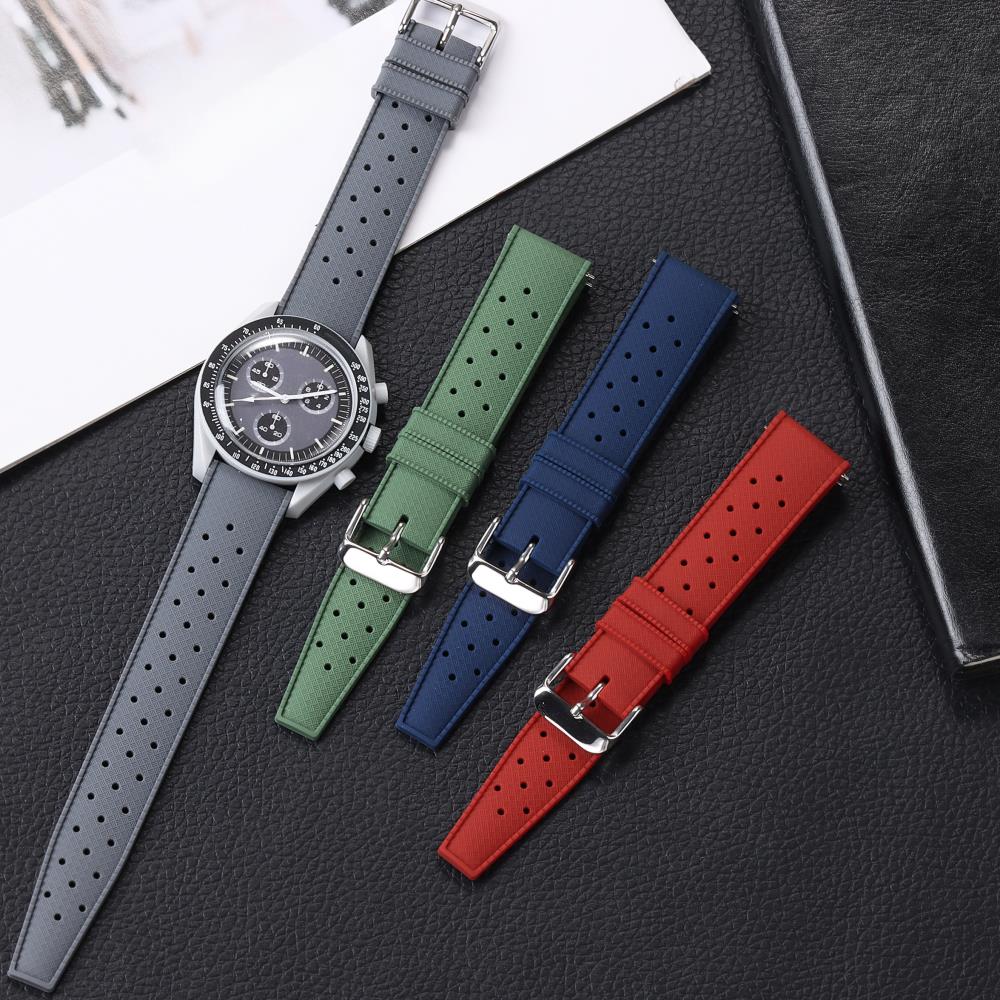 Tropical Silicone Watch Band 1 - Citizen Watches Smartwatch 评论和价格