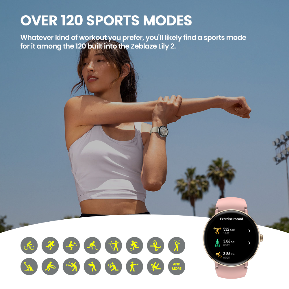 Zeblaze Lily 2 Female Women Sm - Smartwatch Ladies Watches For Women 评论和价格