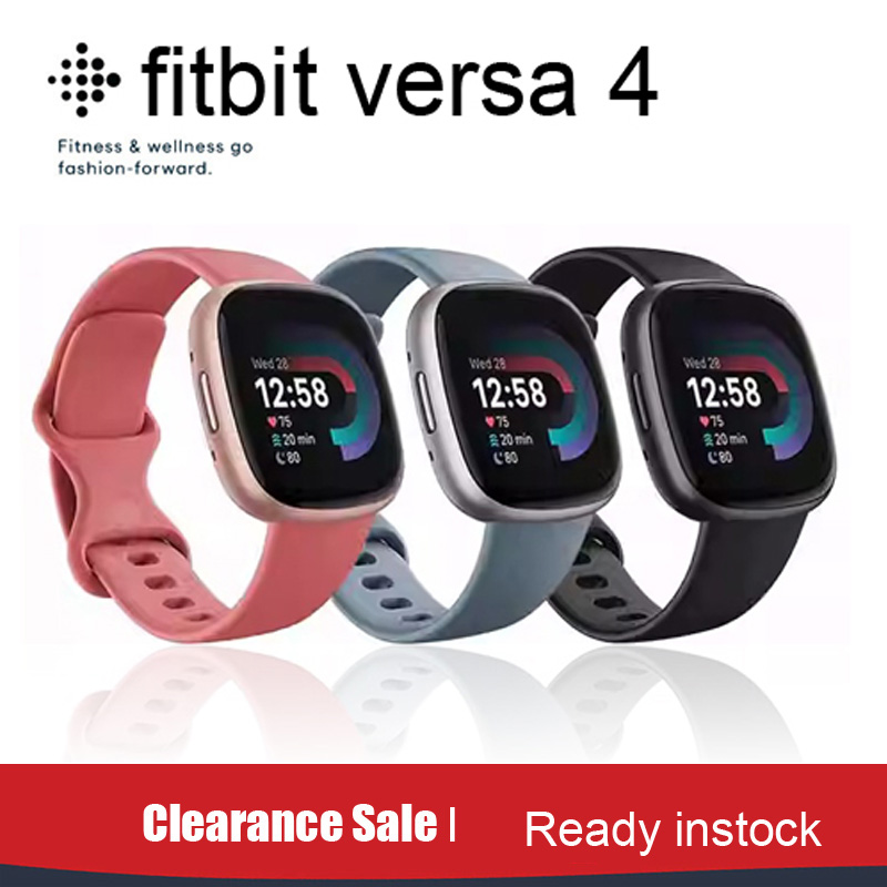 Fitbit Versa 4 Smart Watch Bui - Smartwatch Watches Digital 评论和价格