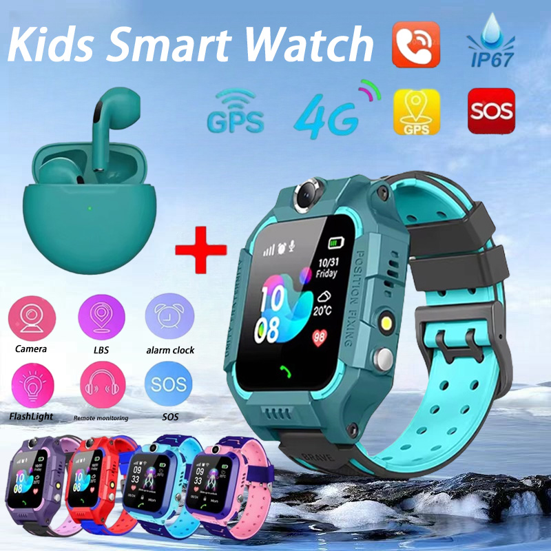 New Kids Smart Watch SOS Antil - Smartwatch Watches For Kids With Gps 评论和价格