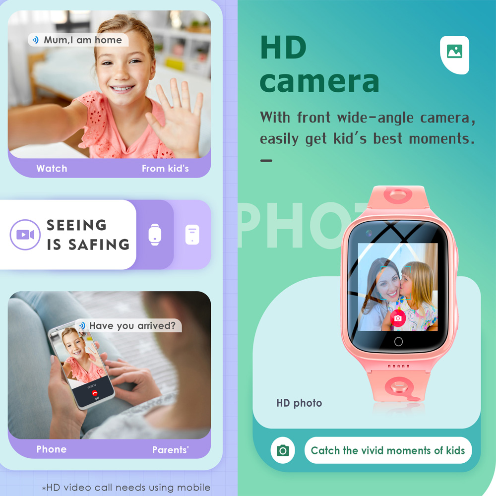 4G Smart Watch Kids GPS WiFi V - Smartwatch Watches For Kids With Gps 评论和价格