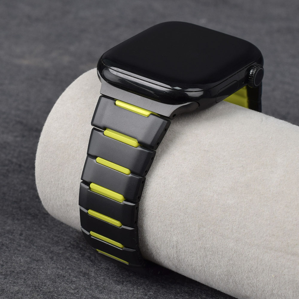 Premium Rubber Embedded Stainl - Smartwatch Premium Watches For Men 评论和价格