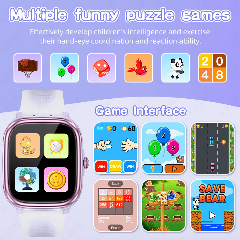 LIGE Kids Smart Watch 1.83inch - French Connection Watches Smartwatch App 评论和价格