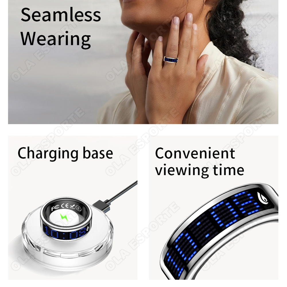 Women  Dynamic Screen Smart Wa - Smartwatch Ring Watches 评论和价格