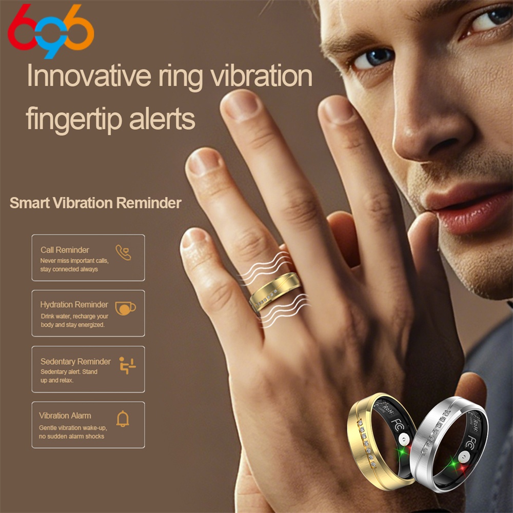 Watch Lady Man Vibration Smart - Smartwatch Ring Watches 评论和价格