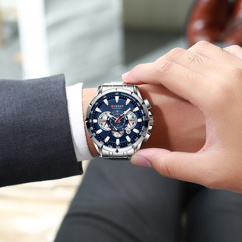 CURREN Wrist Watch Men Waterpr - Smartwatch Watches For Men Brands 评论和价格