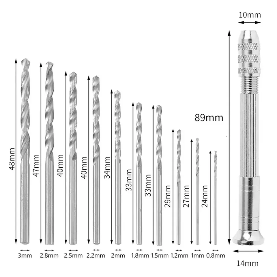 Mini Hand Drill 0.8-3.0mm Wood - Watches Original 评论和价格