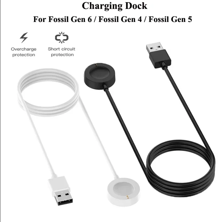 USB Magnetic Fast Charger Dock - Fossil Watches Smartwatch Charger 评论和价格