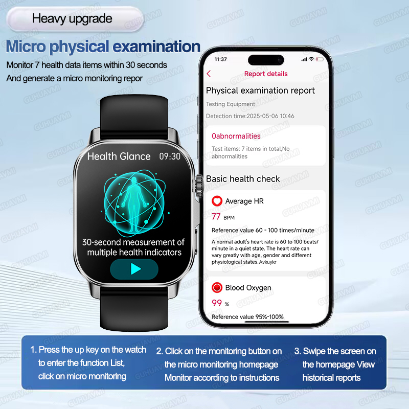 New Men Emotion Diagnosis Smar - Smartwatch Professional Watches For Men 评论和价格