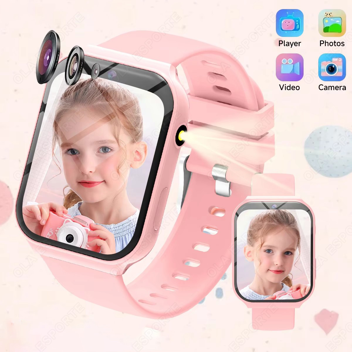 New Smartwatch For Kids HD Cam - Smartwatch Watches Birthday Gift For Boys 评论和价格