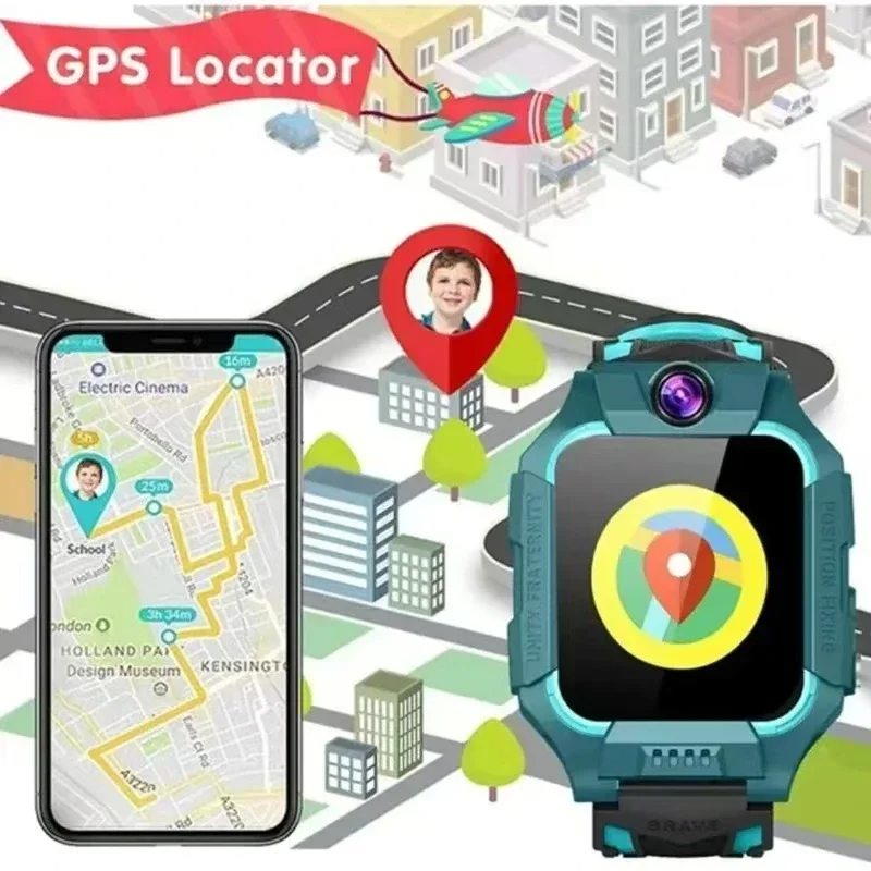 Lenovo 5G Kids Smart Watch Gif - Smartwatch Watches Gift For Boys 评论和价格