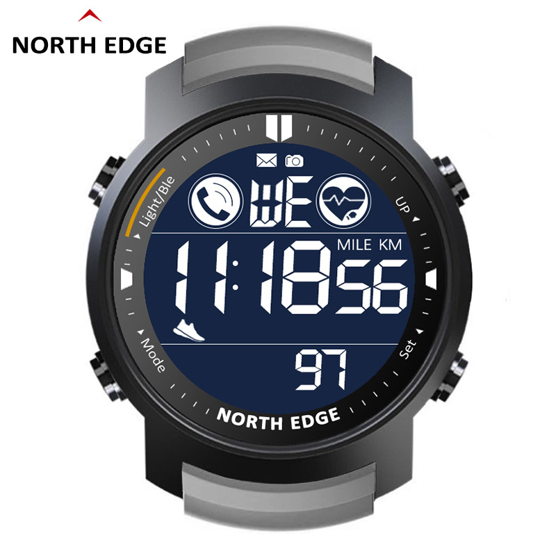 NORTH EDGE Smart Watch Men Hea - Smartwatch Professional Watches For Men 评论和价格