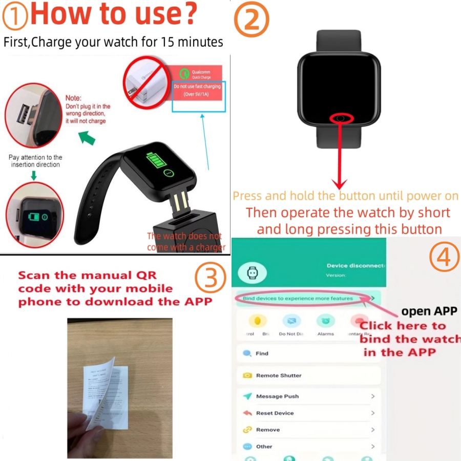 Sport Bluetooth Smart Watches  - Smartwatch Watches Digital 评论和价格
