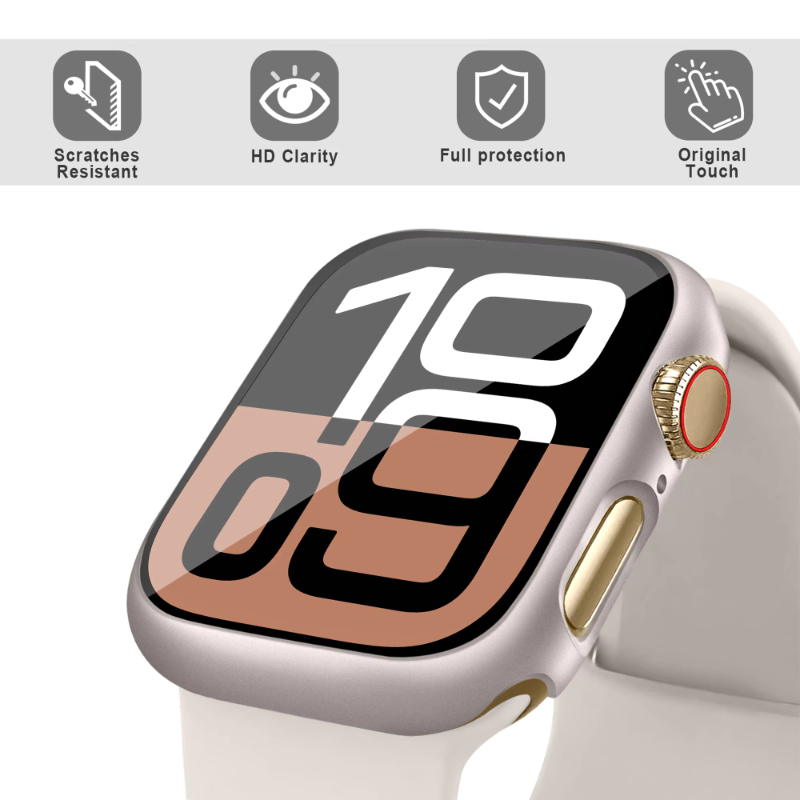 Glass+Case For Apple Watch 44m - Watches Original 评论和价格