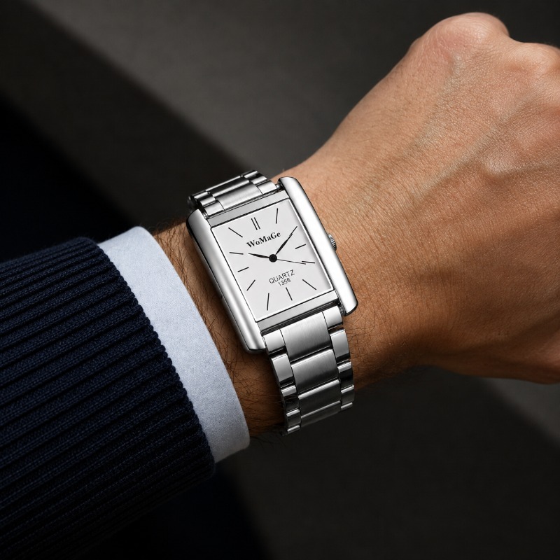 Business Men Watch Fashion Squ - Smartwatch Casual Watches For Men 评论和价格