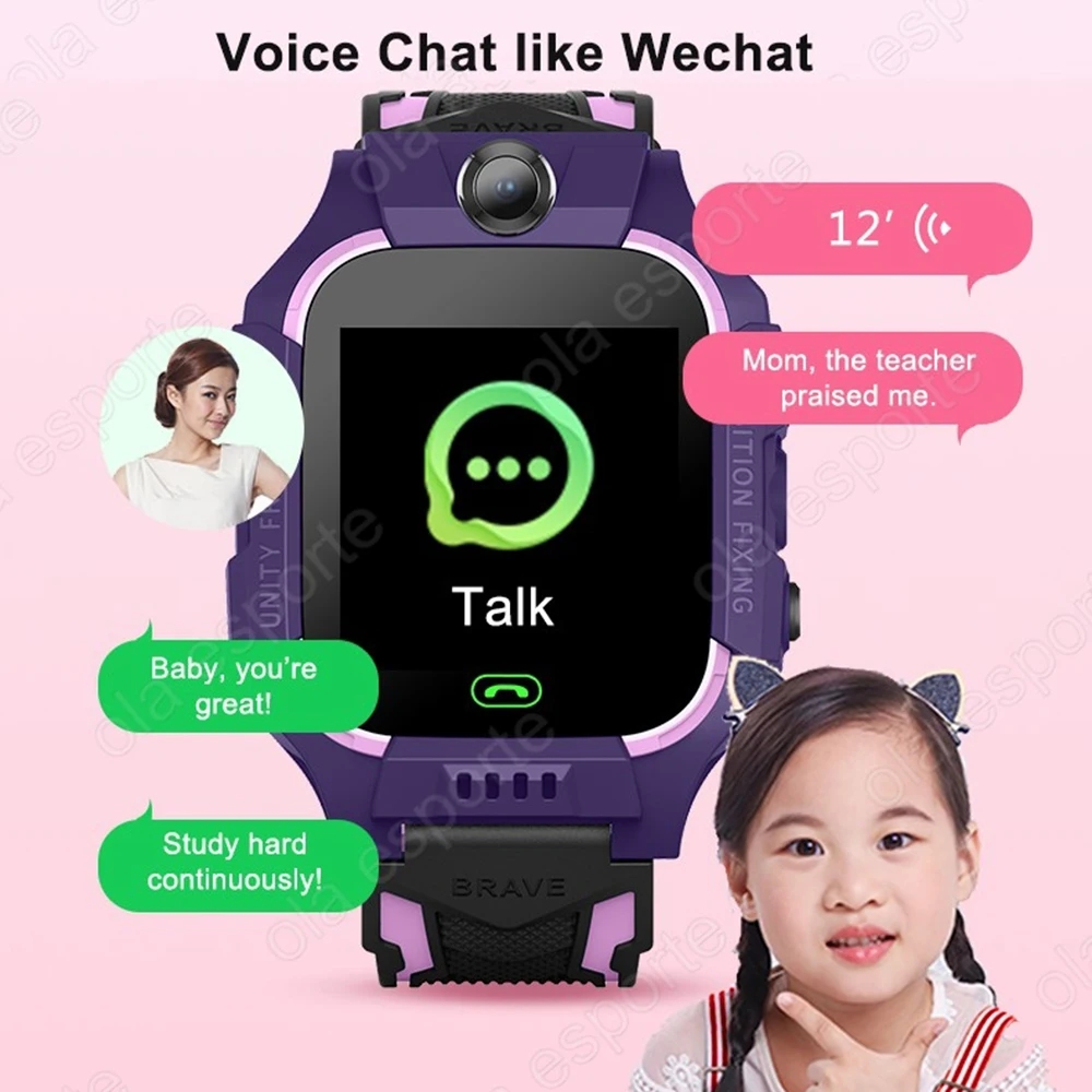 2026New Kids Smart Watch SOS A - Smartwatch Watches For Kids With Gps 评论和价格