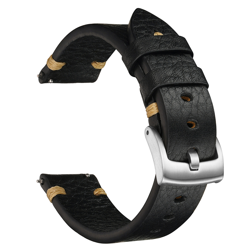 Genuine Leather Straps For Wat - Smartwatch Vintage Watches For Men 评论和价格