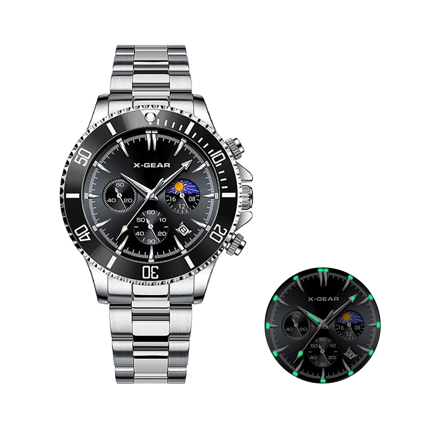 X-GEAR Fashion Calendar Men's  - Smartwatch Casual Watches For Men 评论和价格
