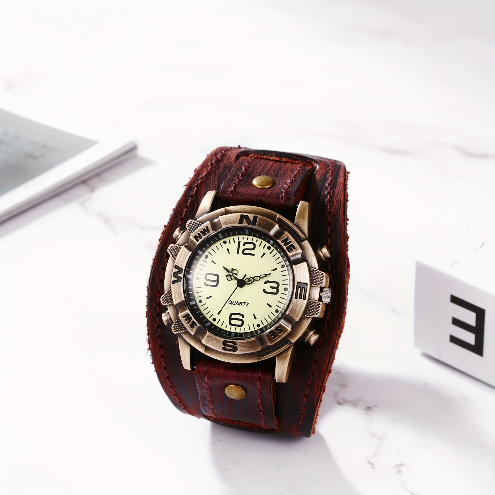 【 Halloween 】 1pcs Simulated Q - Smartwatch Casual Watches For Men 评论和价格