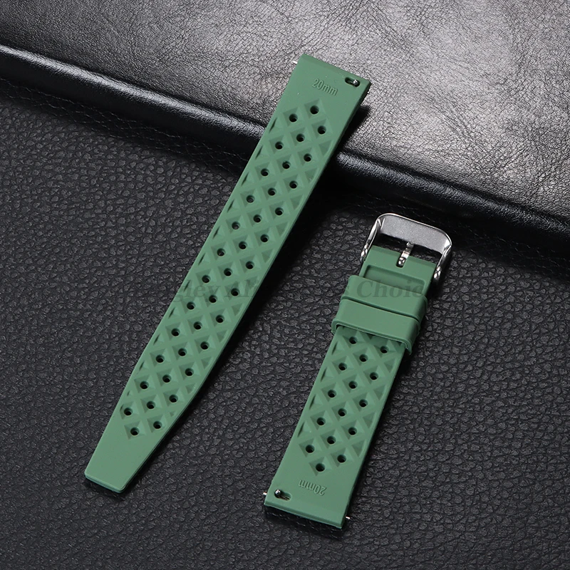 Tropical Silicone Watch Band Q - Citizen Watches Smartwatch 评论和价格