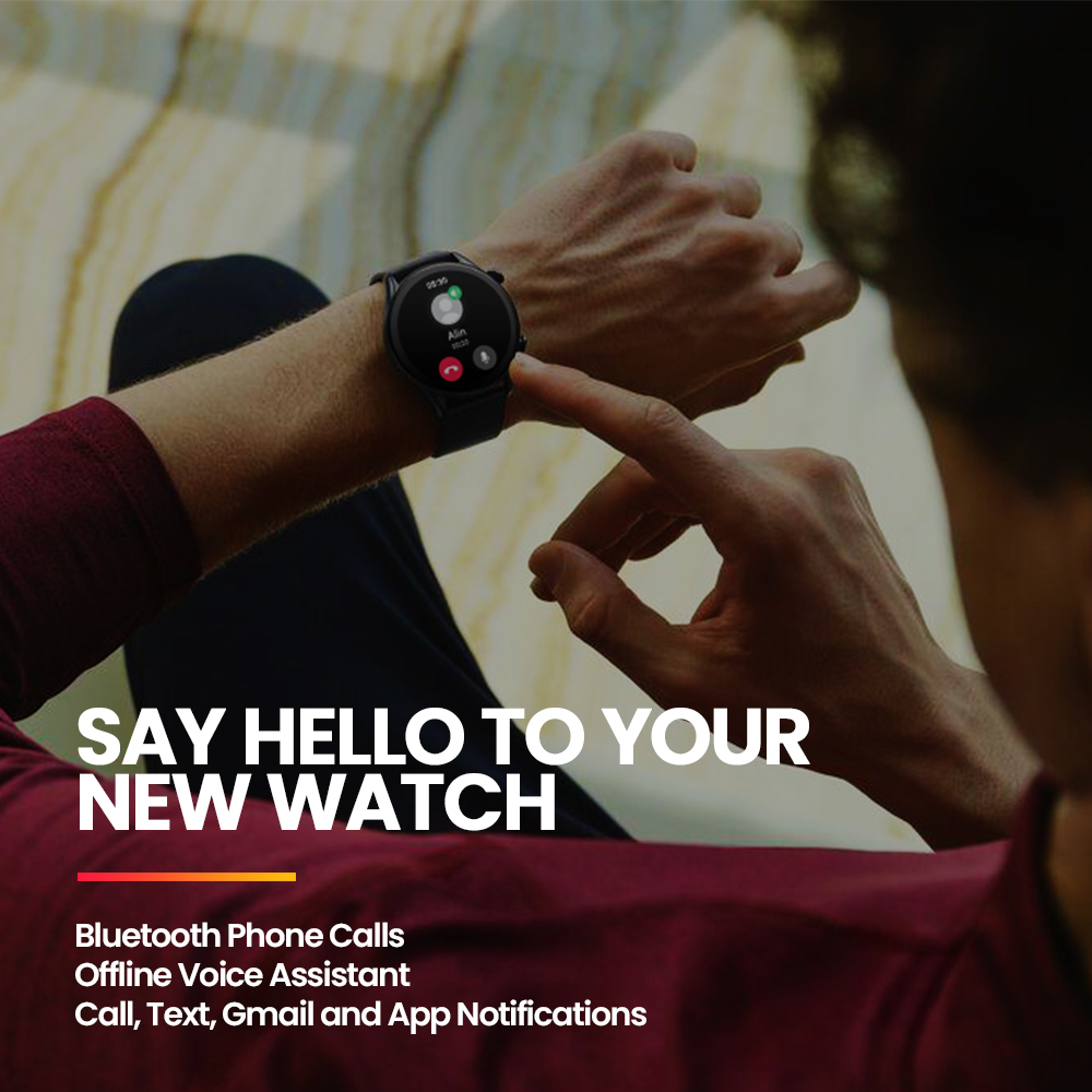 New Zeblaze Btalk 3 Plus Voice - Smartwatch New Watches For Men 评论和价格