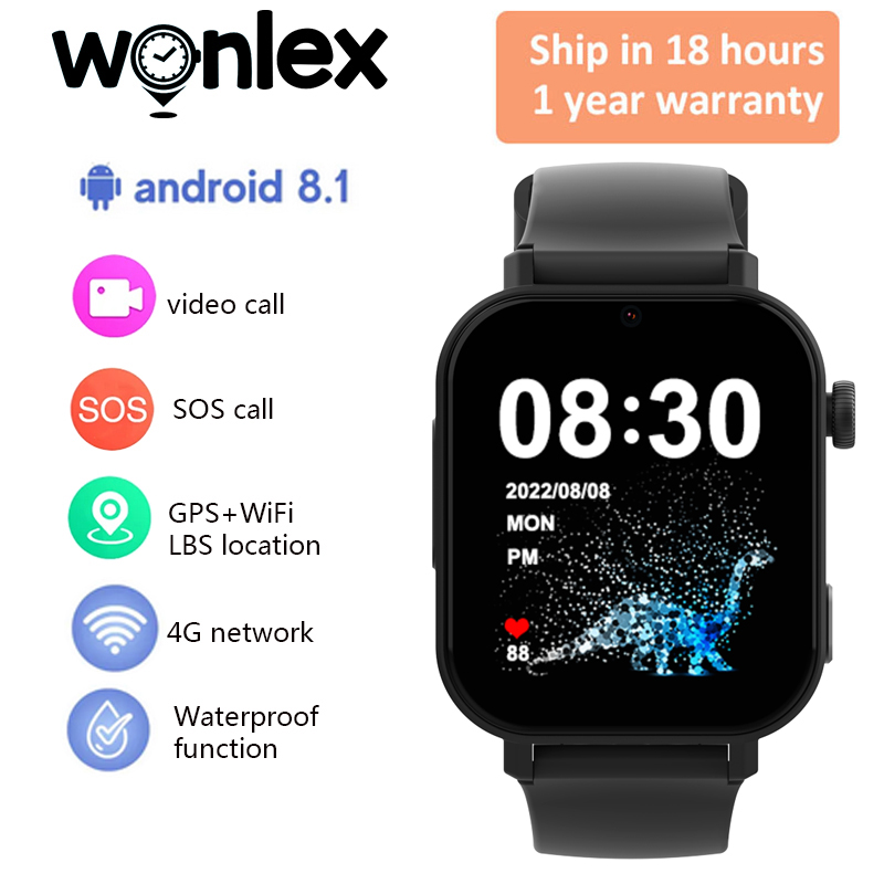 Wonlex KT36 4G Smart Watch Kid - Smartwatch Watches For Kids With Gps 评论和价格