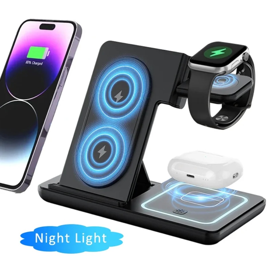 Night LED Light 3 In 1 Wireles - Watches Smartwatch Samsung 评论和价格