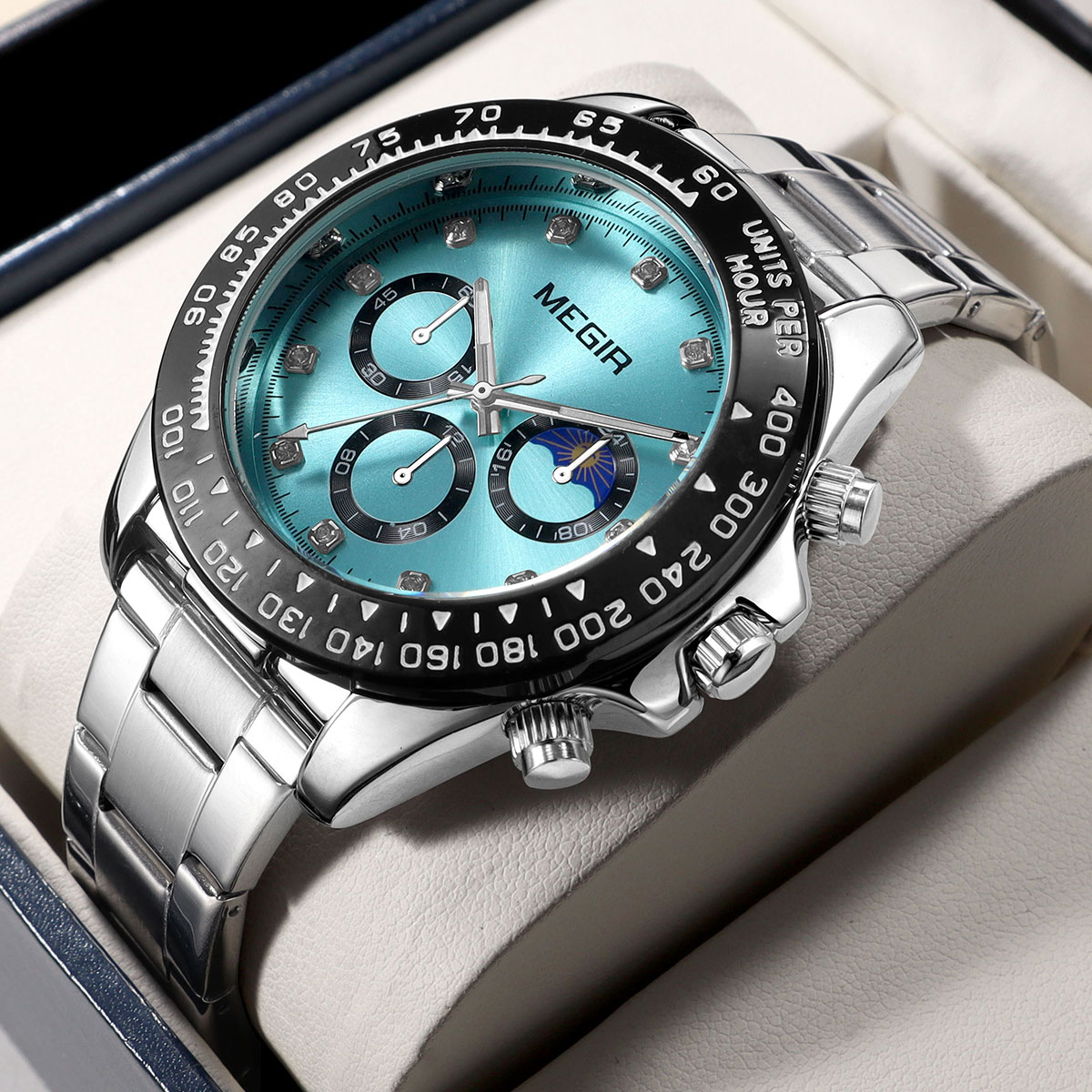 MEGIR Quartz Watch for Men Lum - Smartwatch Casual Watches For Men 评论和价格