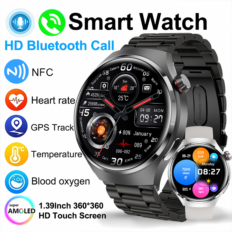 2026 New Smart Watch Heart rat - Smartwatch Professional Watches For Men 评论和价格
