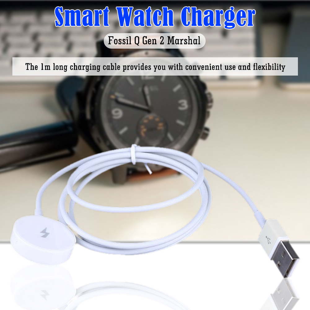 1m Smart Watch Magnetic Charge - Fossil Watches Smartwatch Charger 评论和价格