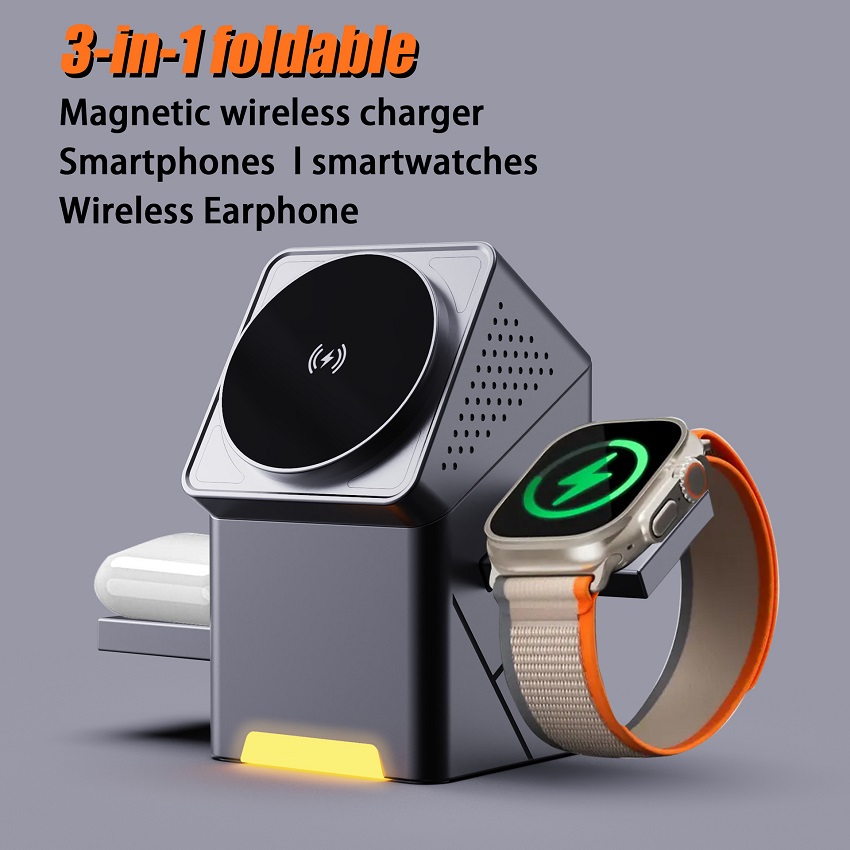 3 in 1 Magnetic Wireless Charg - Watches Smartwatch Samsung 评论和价格