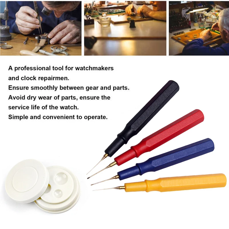 5Pcs Watch Lubricant Oiler Oil - Watch Lubricant Oil 评论和价格