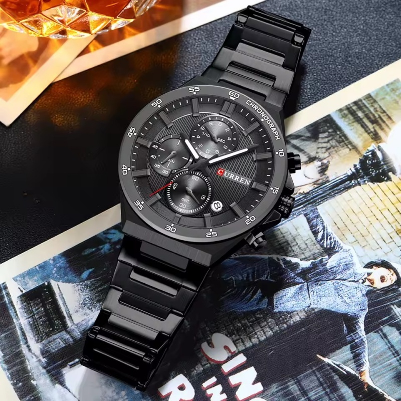 CURREN 8481 Luxury Quartz Watc - Smartwatch Casual Watches For Men 评论和价格