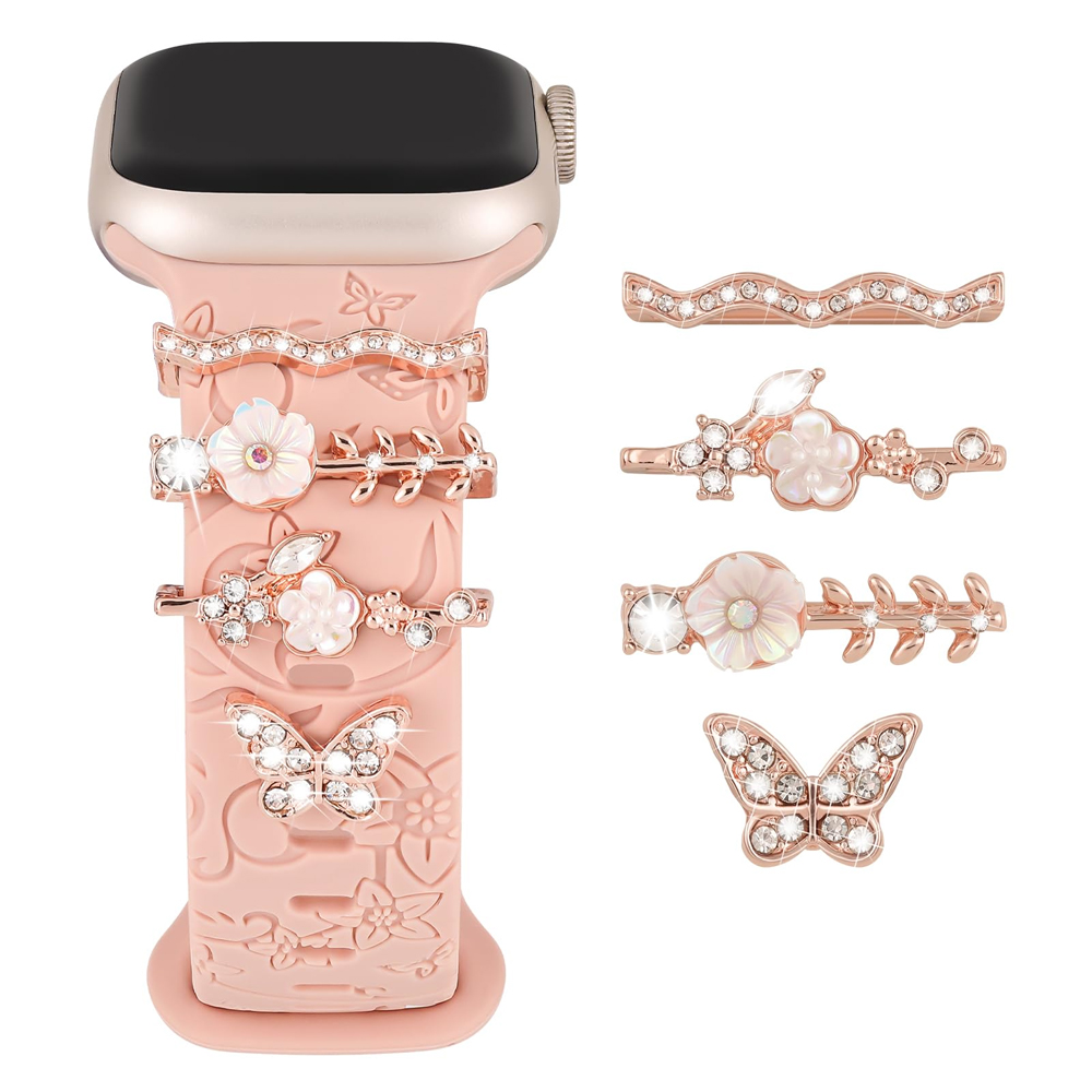 Charms for Apple Watch Band Se - Smartwatch Ring Watches 评论和价格